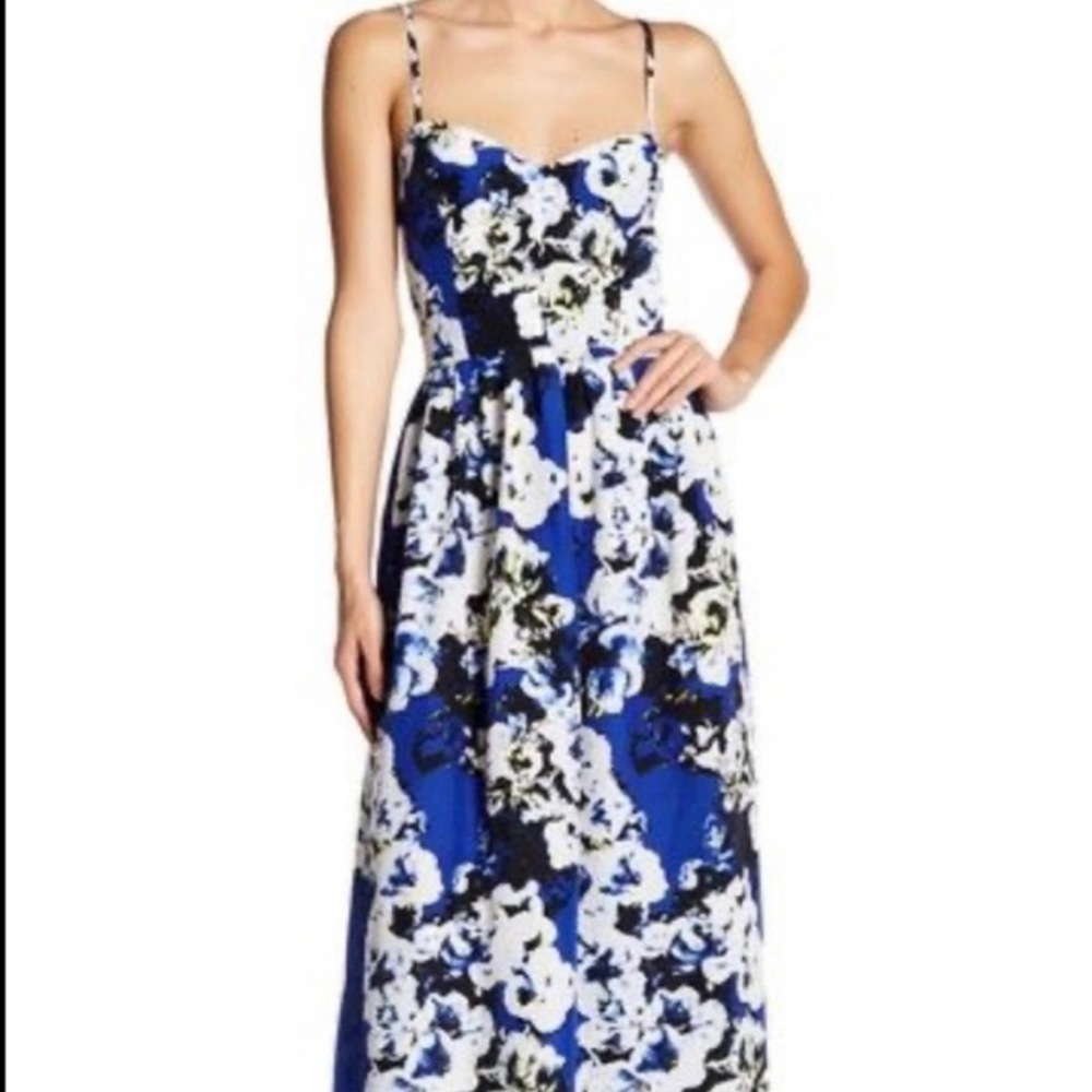 Never worn parker maxi dress with flowers on it. Beautiful dress!